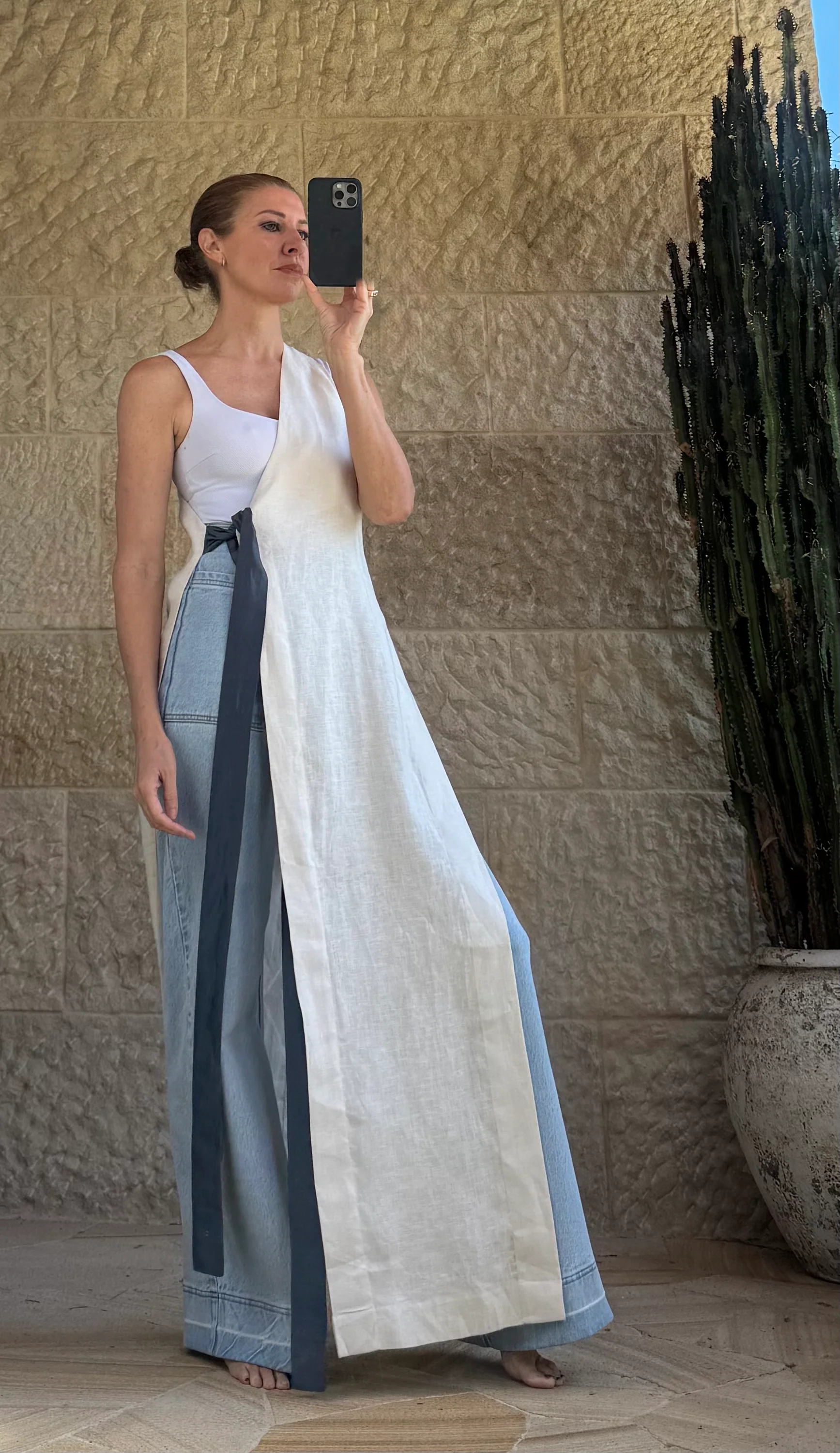 Riva Dress / Crème Fraiche - Image 3